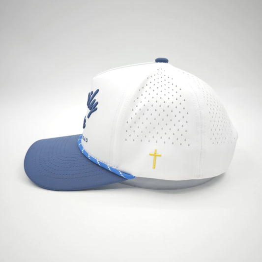 Family Man — Blue & White